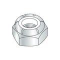 Newport Fasteners Nylon Insert Lock Nut, 3/8"-16, Steel, Grade A, Zinc Plated, 100 PK 816717-PR-100